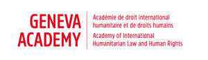 Logo der Geneva Academy und Link zu deren Homepage